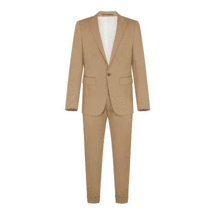 Костюм из смеси льна и хлопка Erk & Co