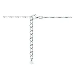 Колье звезды с фианитами из серебра