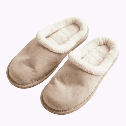 Женские тапочки меховые Nuvella (белые, размер 45)